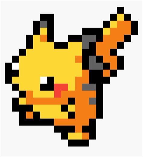 Pokemon Pixel Art Pikachu Png Download Pikachu Pixel Art