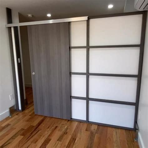 The Only Freestanding Modular Room Divider With A Built In Sliding Door