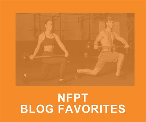 NFPT Blog August 2021 Favorites