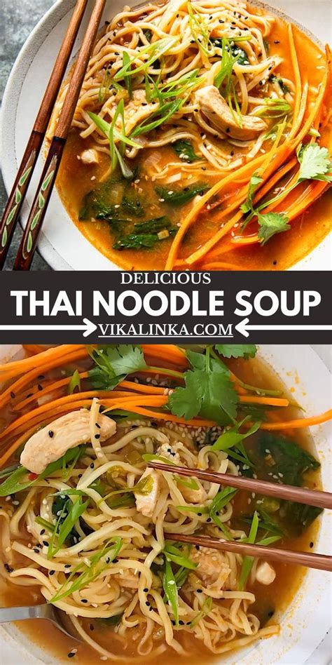 Thai Noodle Soup Easy Authentic Flavours Artofit