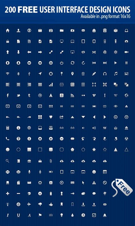 200 Free User Interface Design Icons Icons Graphic Design Junction