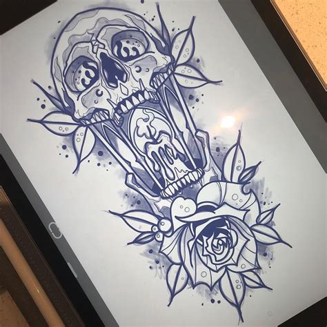 Pin By Siss On Tattoo Sketches Skull Tattoo Design Tattoo Design