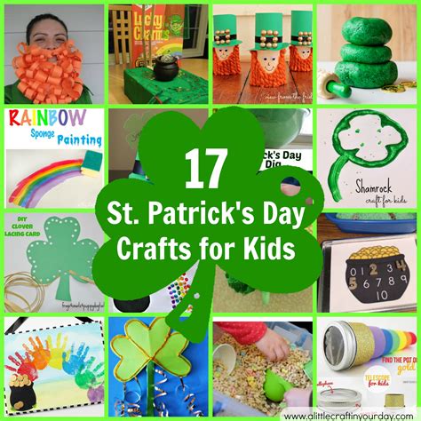 17 St Patricks Day Crafts For Kids A Little Craft In