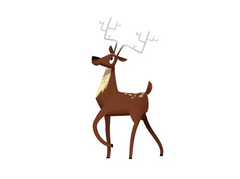 Deer Animated Clipart 
