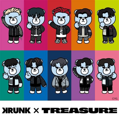 Krunk × Treasure Jikjin Ver 상품의 7net Ec 예약 판매가 결정 News