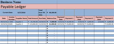Items are listed as quarterly or seasonal, and cover plumbing, interior, electrical, appliances and exterior areas of the home. Download Accounts Payable Excel Template - ExcelDataPro