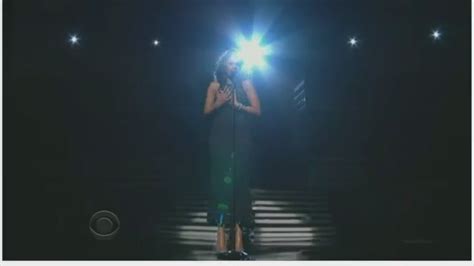 Jennifer Hudson Pays Tribute To Whitney Houston At Grammy Awards The