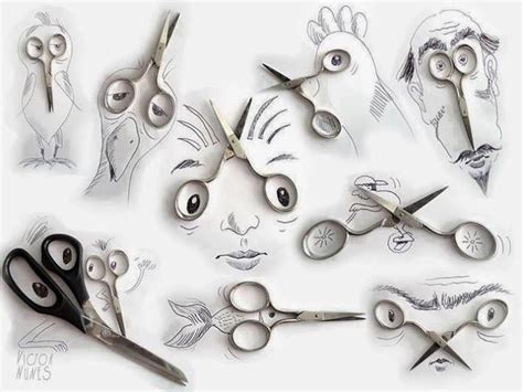 Get Kreativ Wit Scissors Scissors Art Creative Art Object Drawing