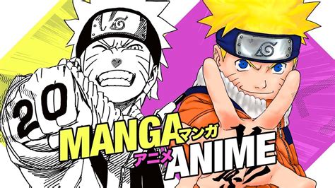 Naruto Anime Vs Manga Átomo Network Youtube