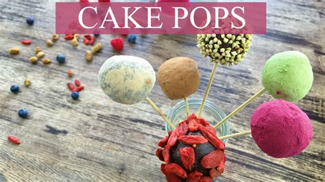 Raw Cake Pops Nut Free Fat Free Super Good Youtube