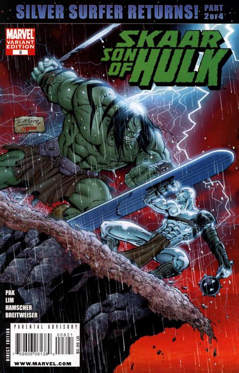 Skaar Son Of Hulk 8 Silver Surfer Returns Pt 2 Issue