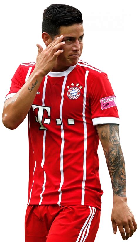 James Rodríguez Bayern Munich Football Render Footyrenders