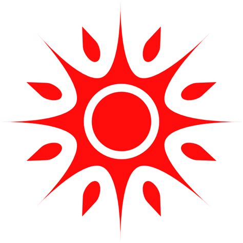 Red Sun Logo Logodix
