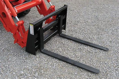 Sub Compact Tractor Skid Loader Compatible Pallet Forks Ask Tractor Mike