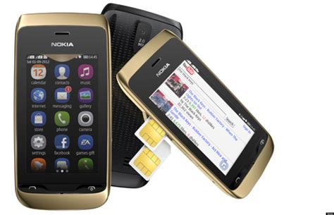Nokia Asha 308 309 Unveiled By Finnish Cell Phone Maker Huffpost
