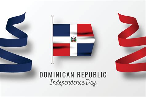 Dominican Republic Independence Day 18925314 Vector Art At Vecteezy