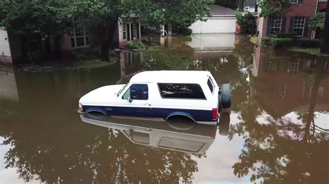 Drone Footage Of Hurricane Harvey Flooding In Kingwood Youtube