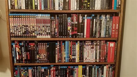 my complete anime blu ray dvd collection january 2019 youtube
