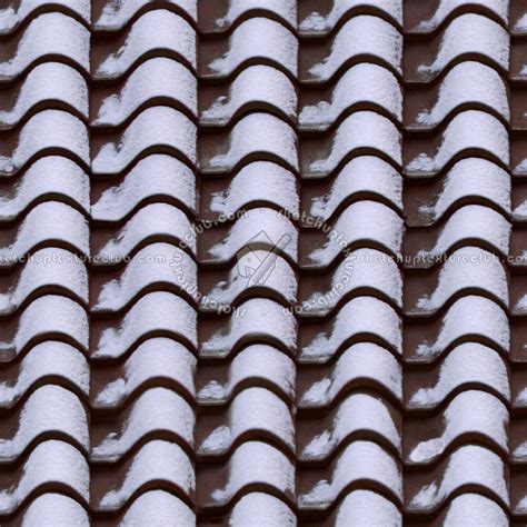 Snowy Roofs Textures Seamless
