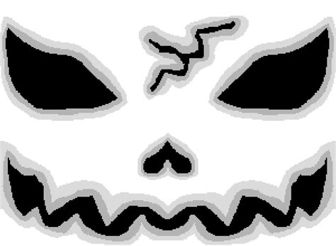 Pixilart Scary Skeleton Face 4 By Jackalanimosus