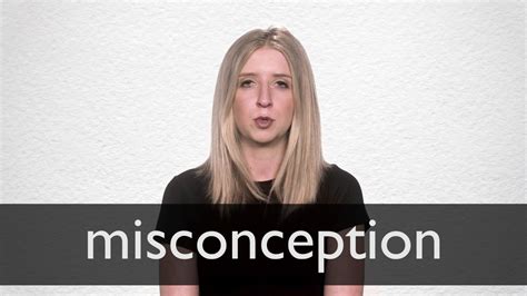 How To Pronounce Misconception In British English Youtube
