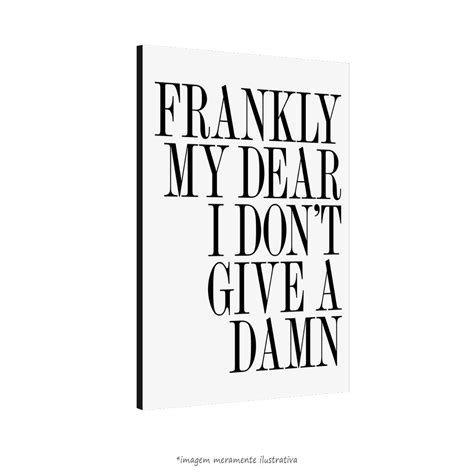 Poster Frankly My Dear I Don T Give A Damn