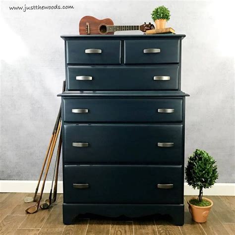 12 Navy Painted Furniture Makeovers Craftivity Designs
