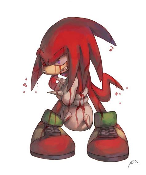 Knuckles By Bluekomadori Sonic And Knuckles Echidna Sonic