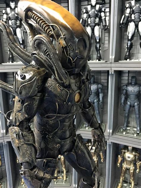 Astonishing Iron Man Alien Xenomorph Action Figure Mashup — Geektyrant