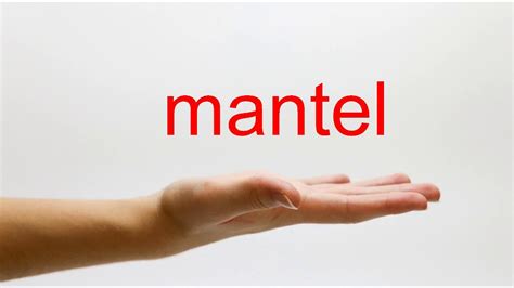 How to Pronounce mantel  American English  YouTube