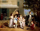 Peinture Française du 19ème Siècle: Napoleon and His Family at Saint ...