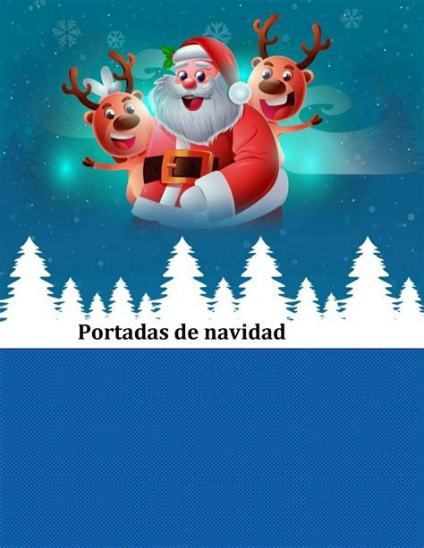 Las Mejores 160 Portada De Navidad Para Cuadernos Mx