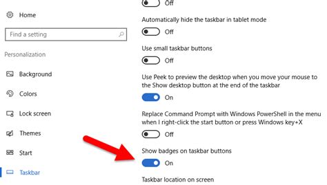How To Show App Badges In Windows 10 Taskbar Icons Theapptimes