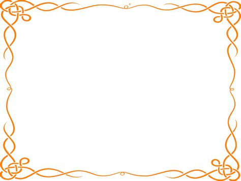 Collection Of Decorative Border Png Pluspng