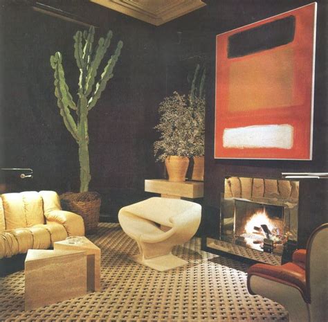Eclectic Living 70s Style Billy Gaylord Architectural Digest 1975