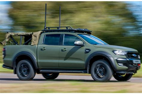 Ricardo Unveils Military Spec Ford Ranger Pick Up Autocar Ford