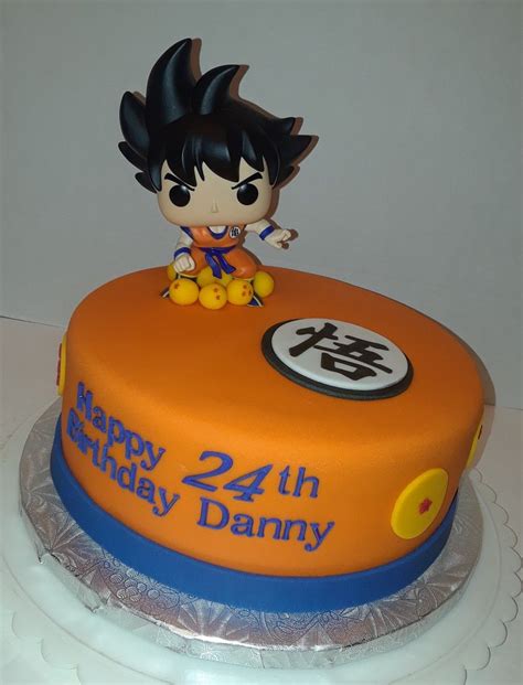 Dragon Ball Z Cake Dragonball Z Cake Anime Cake Goku Birthday