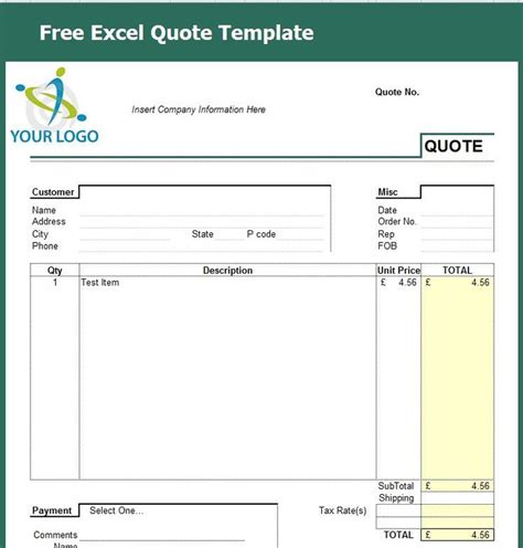 Make quotation in excel in hindi | एक्सेल में quotation सॉफ्टवेयर बनाये. Cleaning Service Quotation Sample Free Quote Template ...