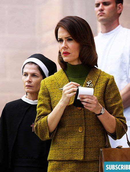Sarah Paulson As Lana Winters Episode Welcome To Briarcliff American Horror Story Asylum