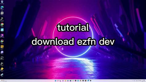 Tutorial To Download Fortnite Dev Ezfn Dev Youtube