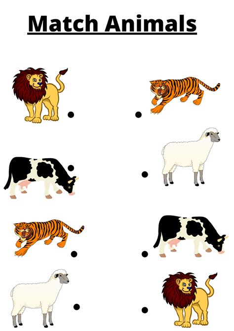 Kindergarten Animal Worksheet Domestic Animal Wild Animals