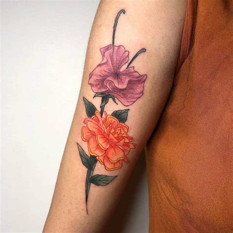 Top 65 Best Marigold Tattoo Ideas 2021 Inspiration Guide