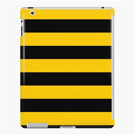 Bee Pattern Black And Yellow Stripes Ipad Case And Skin For Sale By
