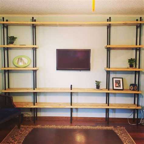 Completed Pvc Pipe Shelves Pvc Pipe Creations En 2018