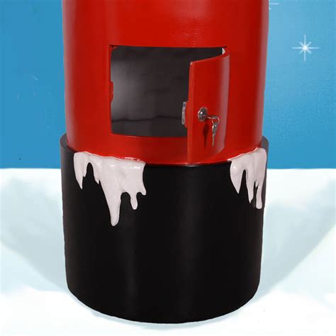 Facebook gives people the power to share and makes the world. Heinimex 56-in. Fiberglass North Pole Santa Mailbox