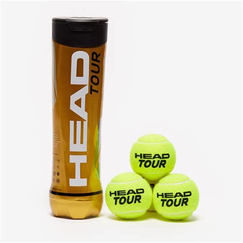 Head Tour Tennis Balls 4 Ball Tube Tennis Balls