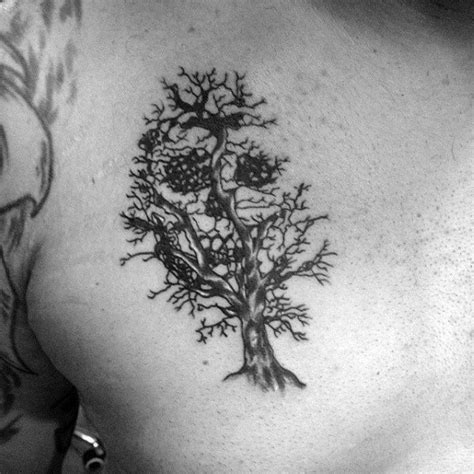 40 Skull Tree Tattoo Designs For Men Cool Ink Ideas