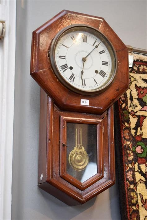 A 19th Century American Wall Clock