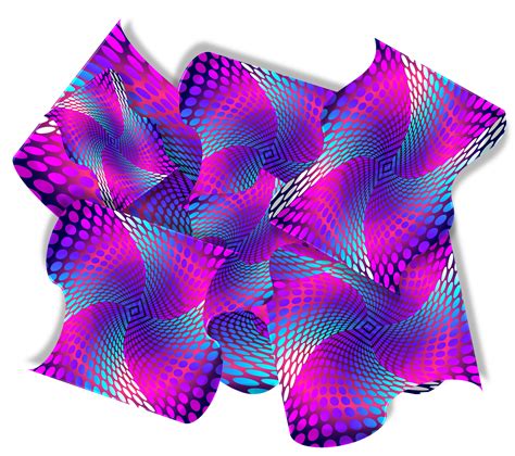 Purple Blue Pink 3d Abstract Png Picpng