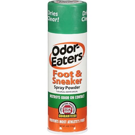 Odor Eaters Tolnaftate Antifungal Foot And Sneaker Spray 4 Oz